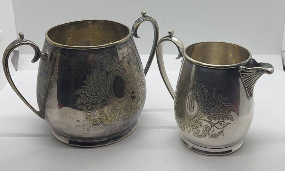Vintage ROBERT PRINGLE & SONS Silver Plated set